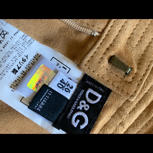 Authentic Suede D&G skirt (vintage) - Picture 7 of 9